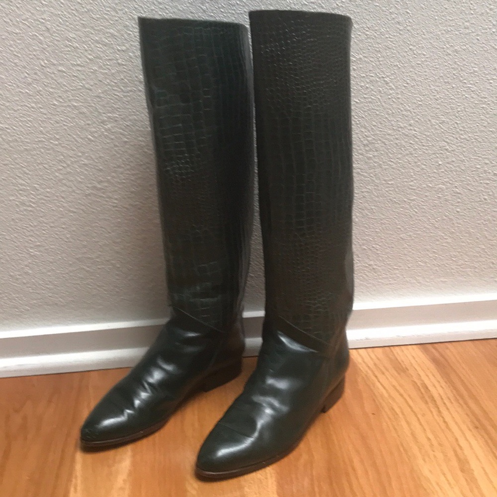 🔥SALE! Charles David for NM green high boots